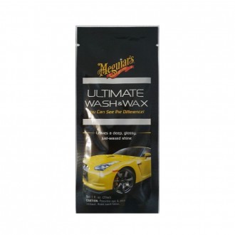 SAMPON AUTO CU CEARA MEGUIAR’S ULTIMATE WASH AND WAX, 29ML SAMPON AUTO CU CEARA MEGUIAR’S ULTIMATE WASH AND WAX, 29ML