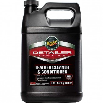 SOLUTIE CURATARE & INTRETINERE PIELE MEGUIAR'S LEATHER CLEANER & CONDITIONER, 3.78L