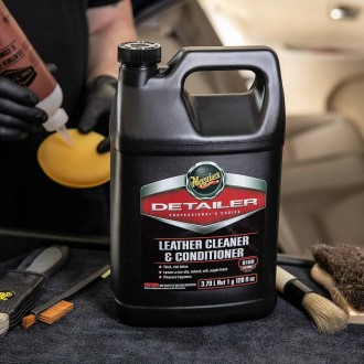 SOLUTIE CURATARE & INTRETINERE PIELE MEGUIAR'S LEATHER CLEANER & CONDITIONER, 3.78L