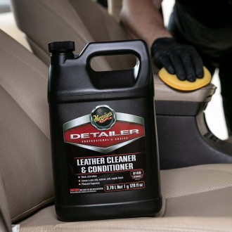 SOLUTIE CURATARE & INTRETINERE PIELE MEGUIAR'S LEATHER CLEANER & CONDITIONER, 3.78L