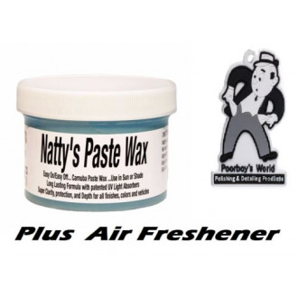CEARA AUTO POORBOY'S WORLD NATTY'S PASTE WAX BLUE CEARA AUTO POORBOY'S WORLD NATTY'S PASTE WAX BLUE